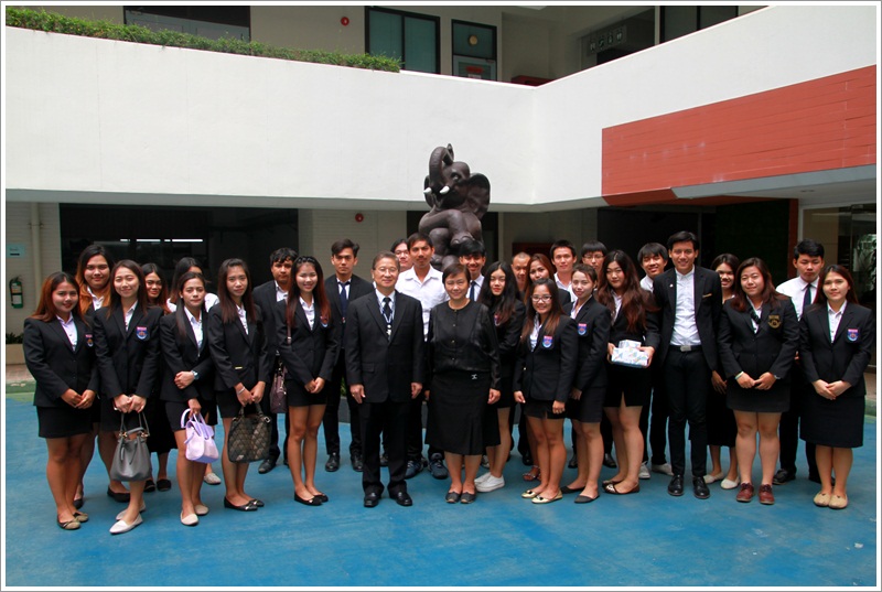 ﻿กรมบังคับคดีให้การต้อนรับคณะศึกษาดูงานคณะนิติศาสตร์ มหาวิทยาลัยศรีปทุม          